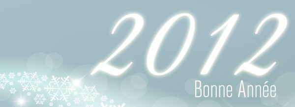 bonne année 2012